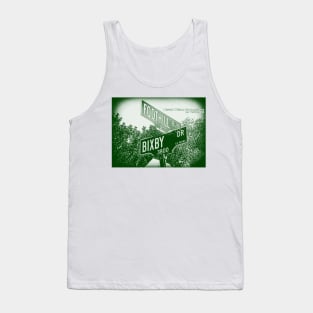 Foothill Boulevard & Bixby Drive WHITE FORRESST, La Verne, CA by Mistah Wilson Tank Top